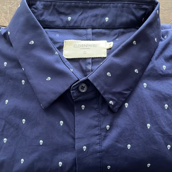 ElevenParis Button up shirt skulls M - Picture 3 of 8